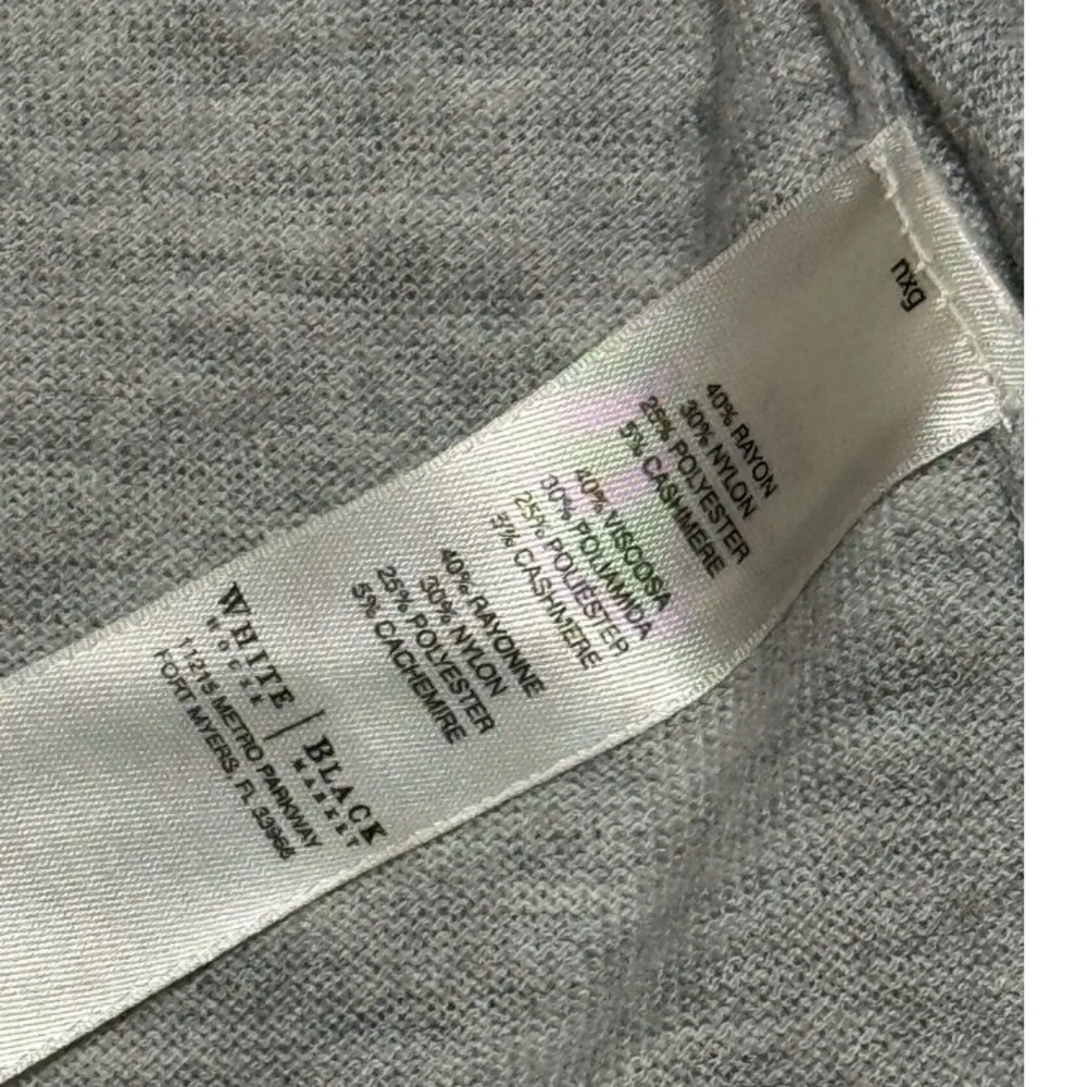 White House Black Market gray duster cardigan